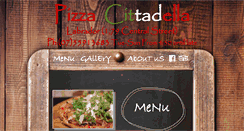 Desktop Screenshot of pizzacittadella.com